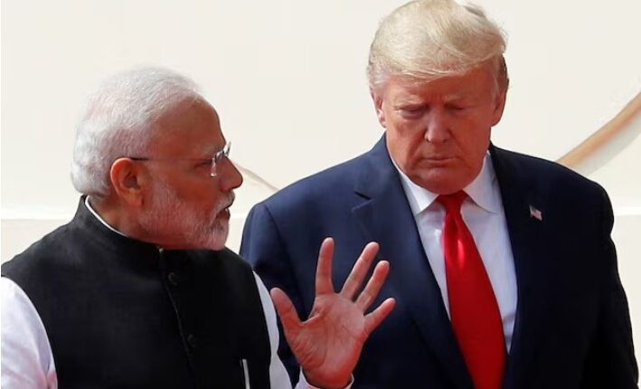 ছবি: নরেন্দ্র মোদি ও ডোনাল্ড ট্রাম্প
