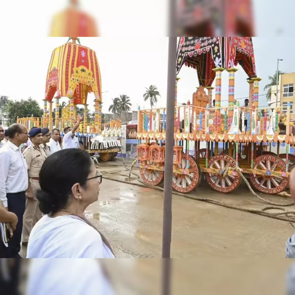 Digha Rath Digha Rath Yatra:প্রথমবার দুপুর আড়াইটে নাগাদ গড়াবে দীঘার রথ, তুমুল ...