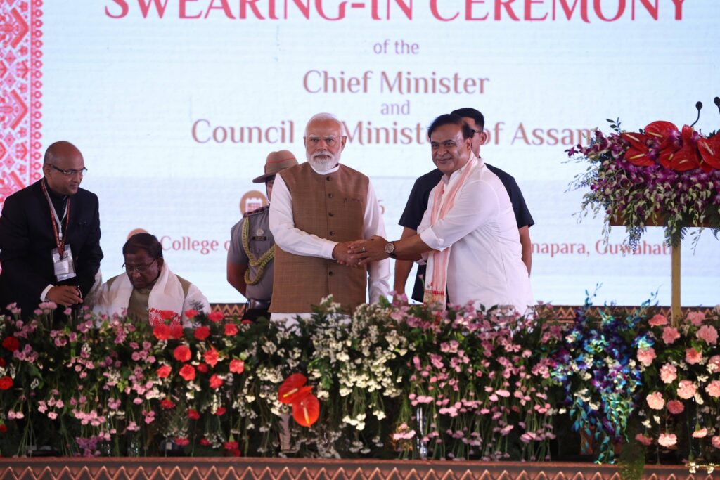 HIMANTA BISHWA SARMA OATH TAKING